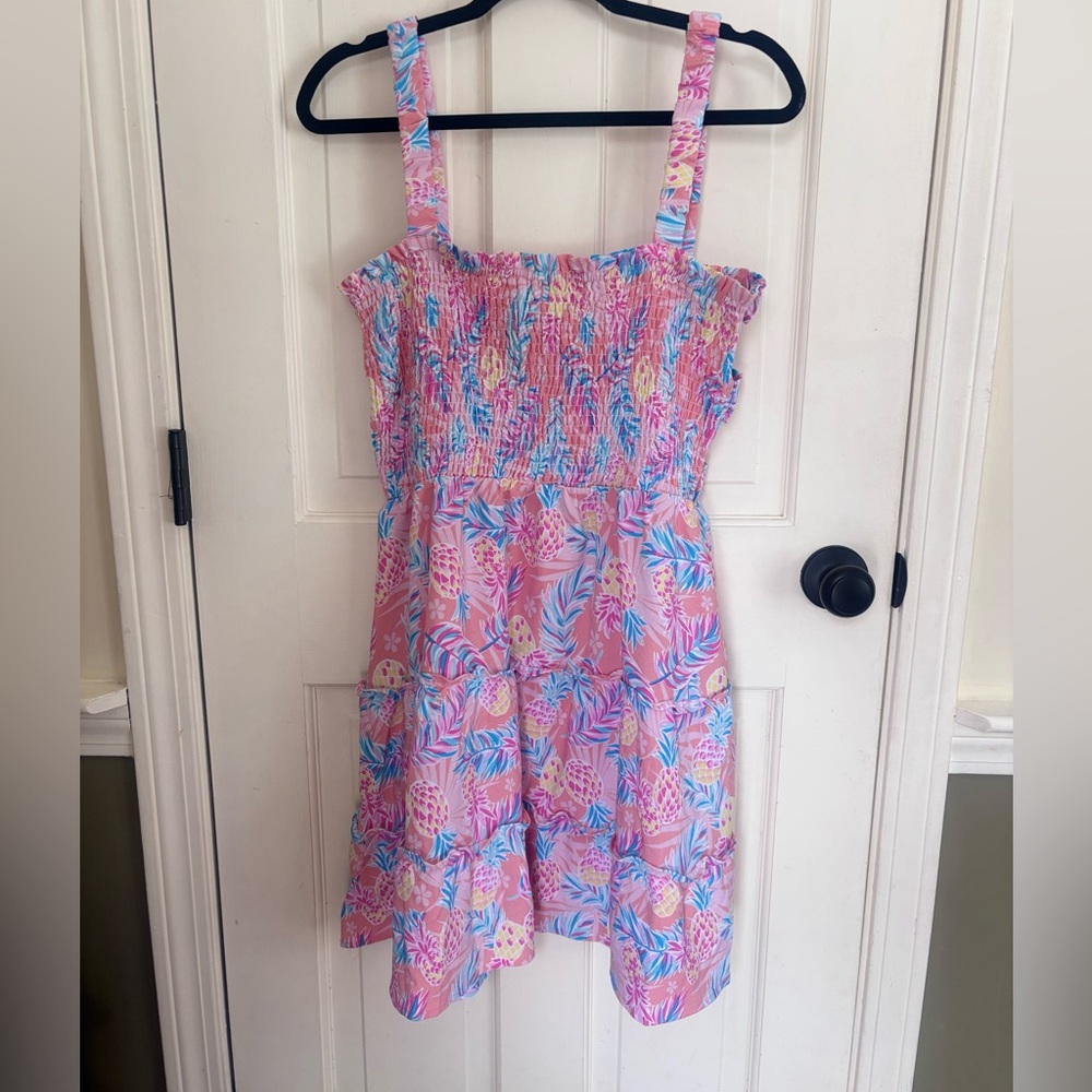 Simply Southern Beach Patterned Dress. Large